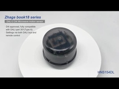 HNS154DL Zhaga book18 DALI 2 D4i daylight harvest microwave motion sensor