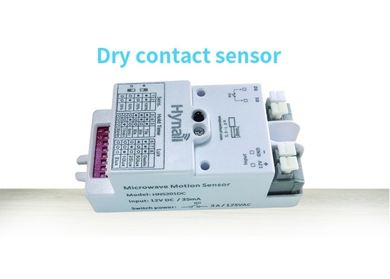 HNS201DC حسگر حرکت فرکانس بالا 12V DC ورودی خروجی تماس خشک
