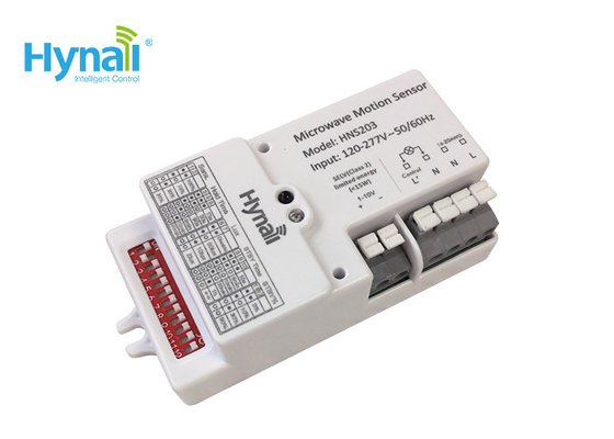 ETL AC Motion Sensor Switch IP20 HNS203 1-10v کمرنگ 6m نصب