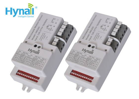 AC120V - 277V حسگر حرکت مایکروویو حسگر نور LED پلاستیکی دوامدار