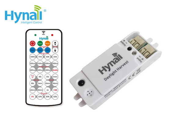 25mA حسگر جمع آوری نور روز 1-10V کنترل از راه دور IR برای سیستم روشنایی